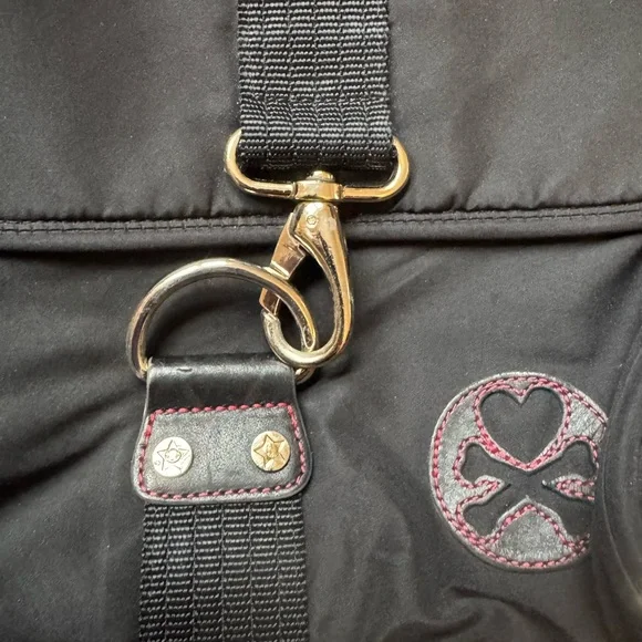 tokidoki Black Messenger Bag with Gold Hardware - Picture 4 of 8